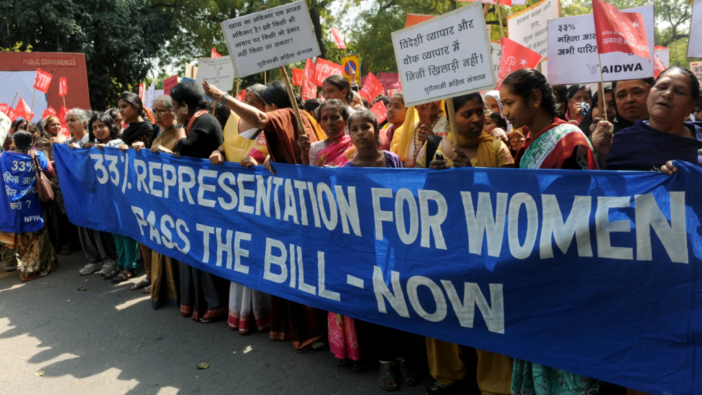 Women Still Wait for 33 Reservation