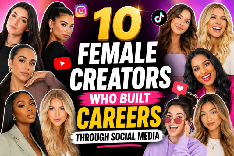 10 Female Creators Who Built Careers Through Social Media